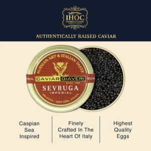 Imperial Sevruga Sturgeon Caviar, Giaveri Italy - Image 5