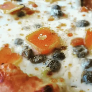 Alternative view of Bottarga (Grey Mullet Roe)