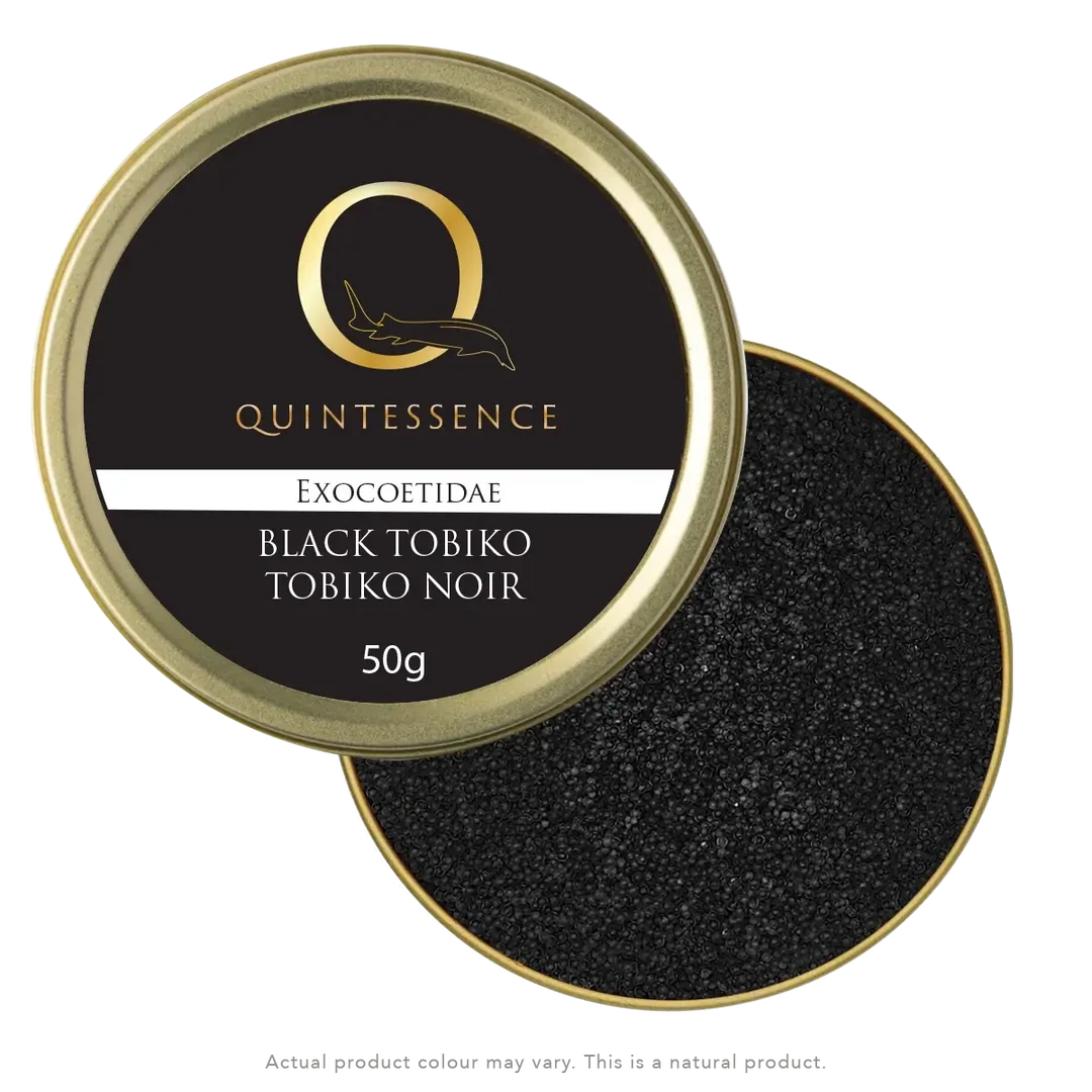 black tobiko
